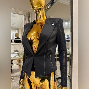 Material Girl Black Quilted Blazer